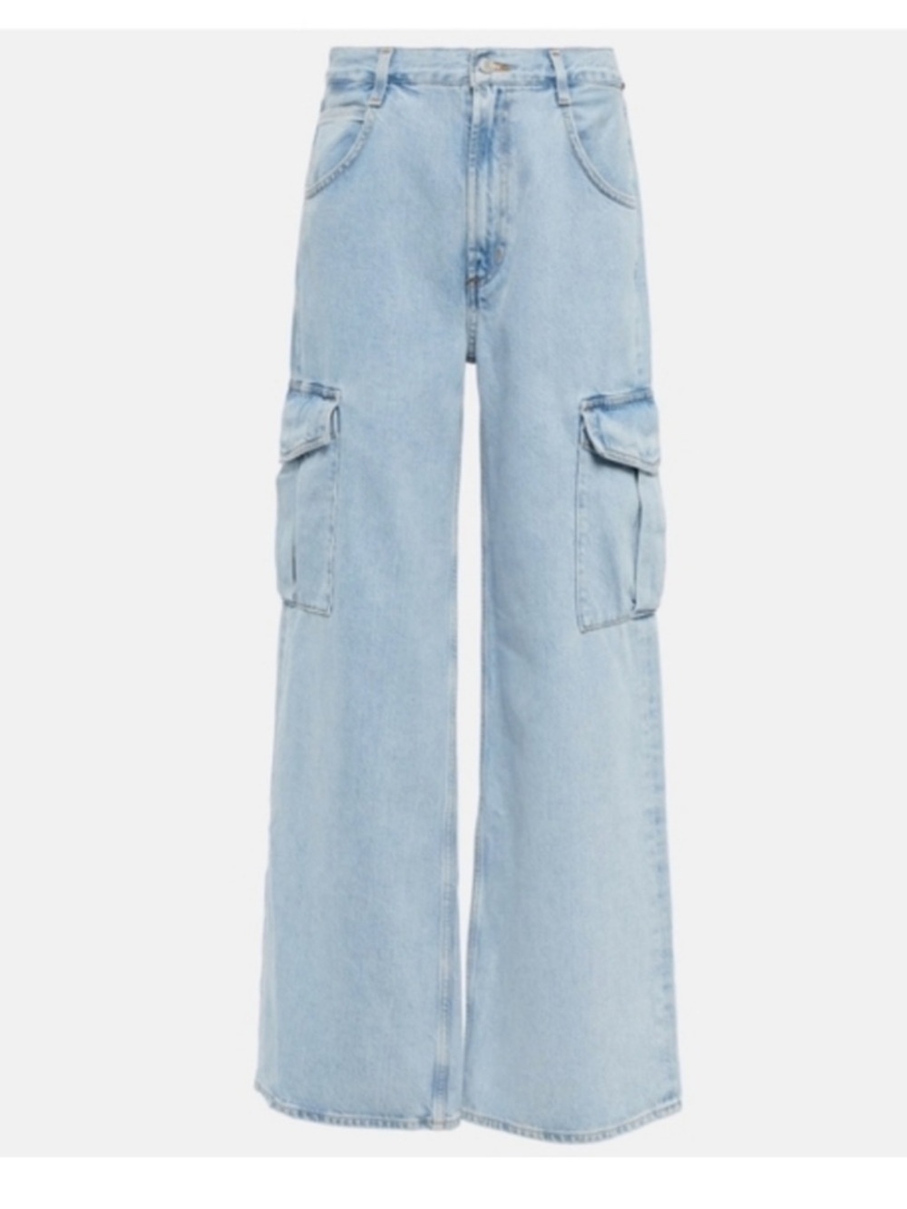 Agolde minka blue cargo jeans size 25